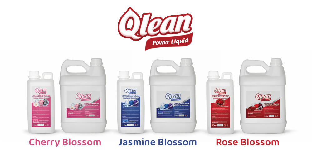 Banner Power Liquid Deterjan Cair Busa Sedang - 4 Aroma