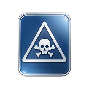 Icon Dangerous Chemical Bahan baku sabun curah Qlean Care tidak mengandung zat kimia B3 yang berbahaya.