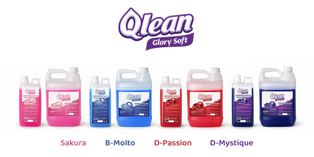 Banner Glory Softener Deterjan Cair Busa Sedang - 3 Aroma