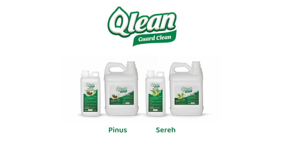 Banner Guard Clean - Karbol Pinus & Sereh Karbol Cairan Pembersih & Wangi - Aroma Pinus & Sereh
